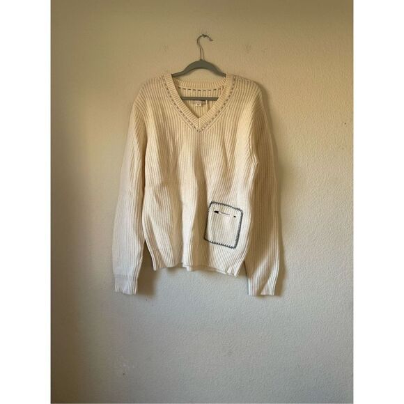 NWT tretorn 100% wool oversized sweater size large - Picture 1 of 8